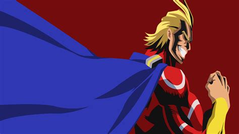 All Might from My Hero Academia Wallpaper for Dekstop HD Wallpaper ...