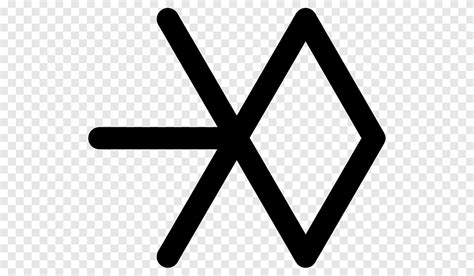 EXO XOXO Logo K-pop Growl, exo logo, angle, text png | PNGEgg