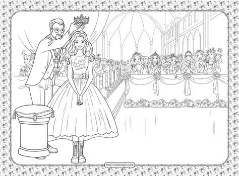 Barbie Princess Adventure Coloring Pages 33