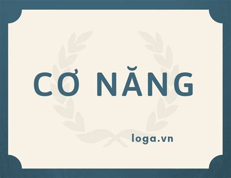 Cơ Năng