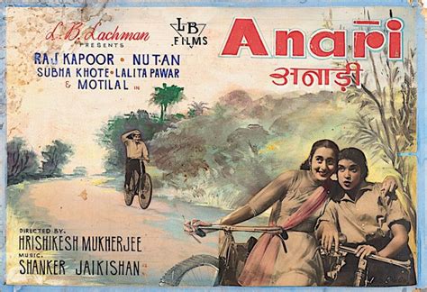 Sold Price: A rare hand painted Showcard of the 1959 classic film Anari ...