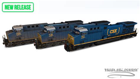 CSX GE AC4400CW PACK | Train Sim Design