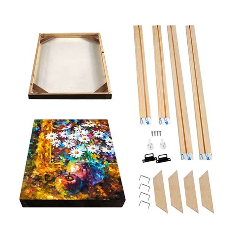 Cadre Photo Murale Wood DIY Painting Frame For Canvas Oil Painting ...