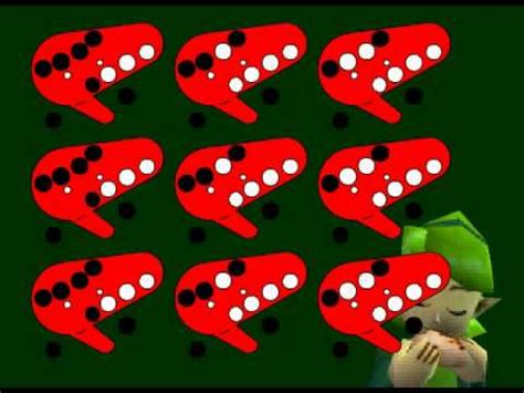 Saria's song / Lost Woods ocarina tutorial - YouTube