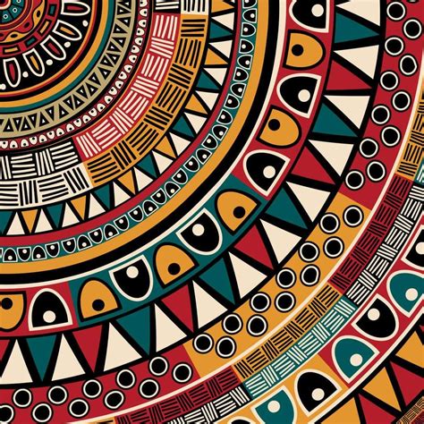 African Pattern Wall Art | Digital Art | Tribal art drawings, Tribal ...