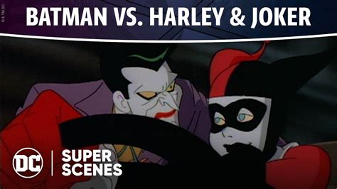 Batman: The Animated Series - Batman vs. Harley & Joker | Super Scenes ...