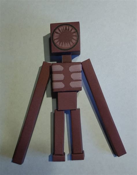 Pixel Papercraft - The figure (Doors Game)