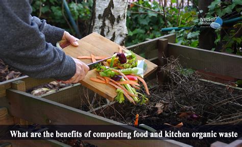 What are the benefits of composting food and kitchen organic waste