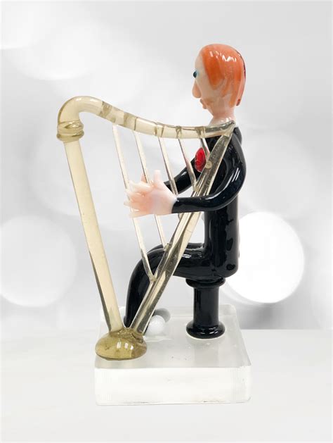 Harp Glass Musician