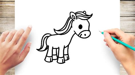 How To Draw A Pony Step By Step