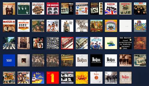 The Beatles Illustrated UK Discography: The Beatles US Album Chart ...