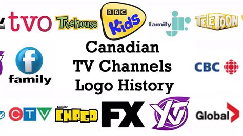 Canadian TV Channels Logo History - YouTube