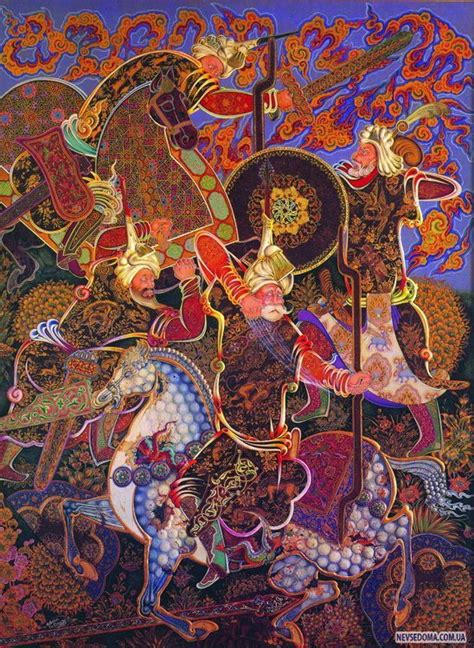 A Persian painting by Majid Mehregan | Ancient persian art, Persian art ...