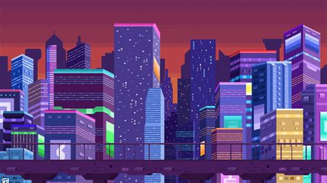 Buildings Pixel Art Cityscape 4k, HD Artist, 4k Wallpapers, Images ...