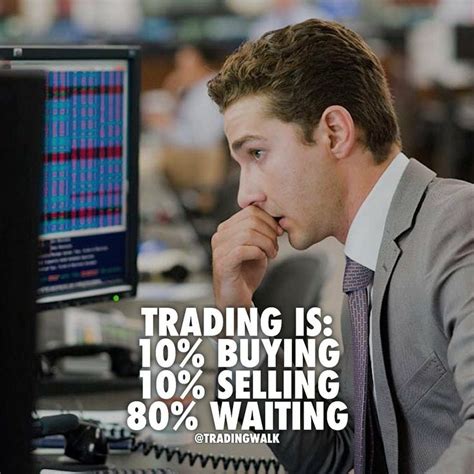 TRADING IS 80% WAITING! | Stock market quotes, Trading quotes, Forex ...