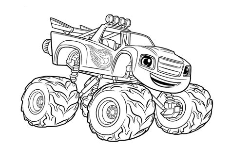 Batman Monster Truck Coloring Pages at GetColorings.com | Free ...