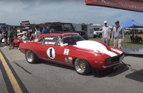 Watch the Legendary Chevrolet "Big Red" Camaro Hit 216 MPH Over the ...