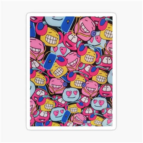 "cool emoji" Sticker for Sale by Yaya87 | Redbubble