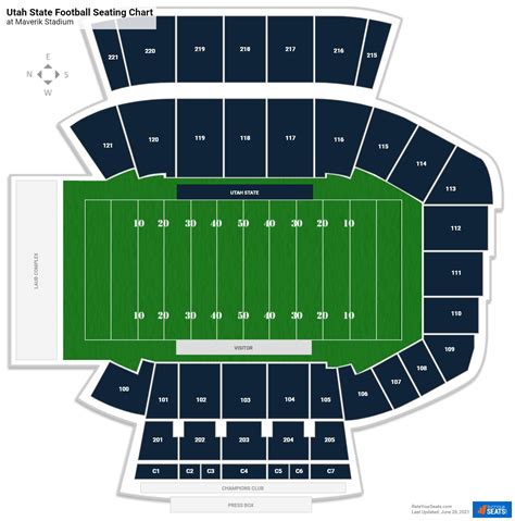 Utah Football Stadium Seating Chart