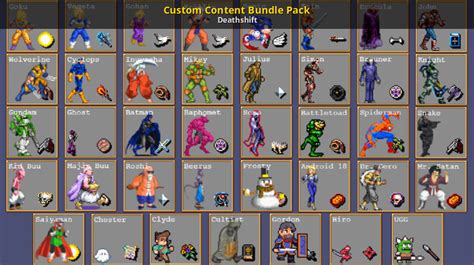 Custom Content Bundle Pack [Vampire Survivors] [Mods]