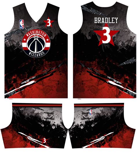 Washington Wizards Full Sublimation Design