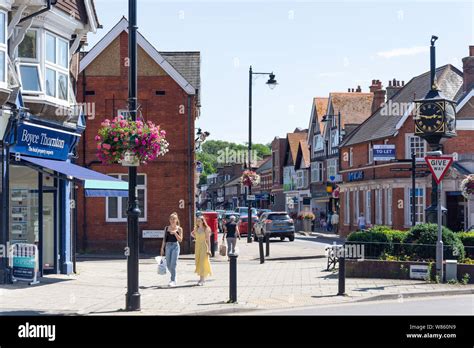 High Street, Cobham, Surrey, England, United Kingdom Stock Photo - Alamy