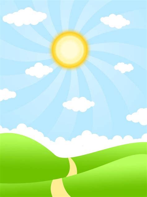 Sunny Day Background by OriginStory | Atividades da bíblia para ...