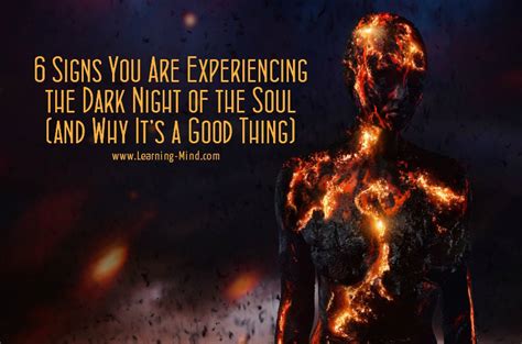 6 Signs You Are Experiencing the Dark Night of the Soul (and Why It’s a ...