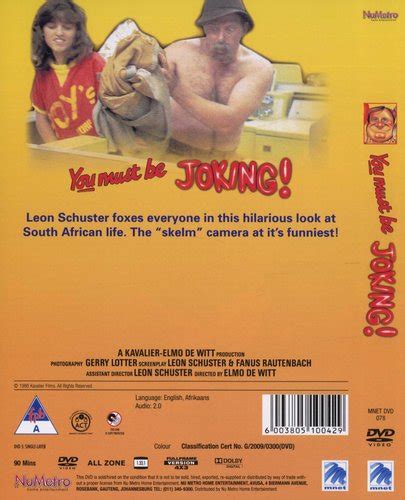 Leon Schuster - You Must Be Joking (DVD) | Music | Buy online in South ...