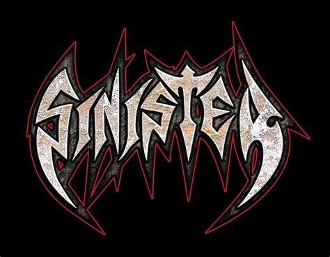 Sinister #logo | Metal band logos | Cómics y Logan