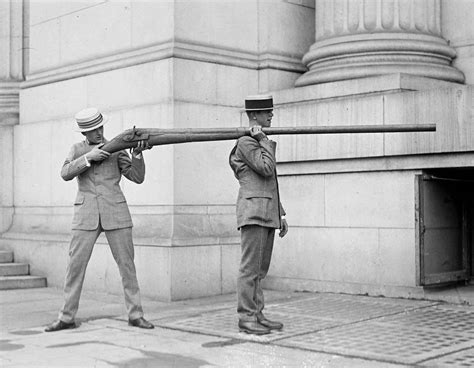 A Punt Gun, used for duck hunting but were banned because they depleted ...