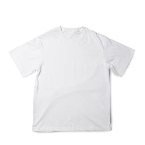 White Oversize T shirt mockup, Realistic t-shirt 12027401 PNG