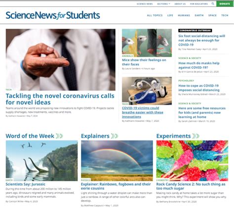 Free science resources for educators and parents | Science News