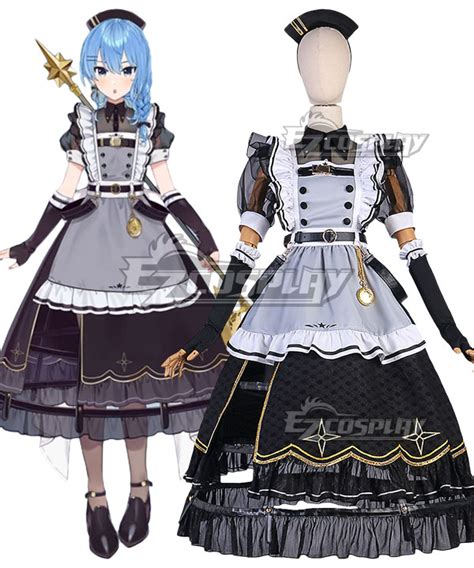 Hololive Virtual YouTuber Suisei Hoshimachi Battle Maid Fifth Cosplay ...