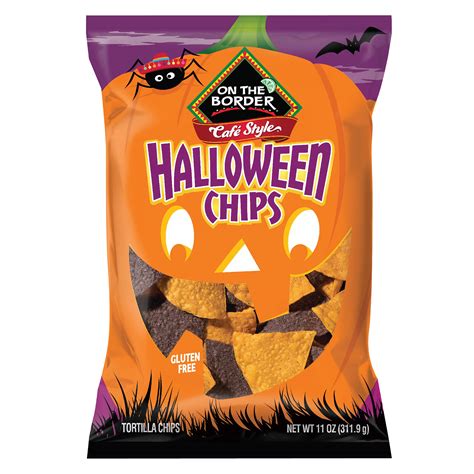 On The Border Cafe Style Halloween Tortilla Chips - Shop Chips at H-E-B