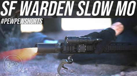 Surefire Warden + Socom Muzzle Brake Comparison: 240FPS Slow Motion ...