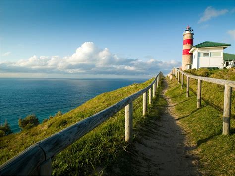 The lighthouse on Moreton Island, built by the convicts who used to ...