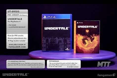 Physical Copy Of Undertale - http://oqvco.over-blog.com/