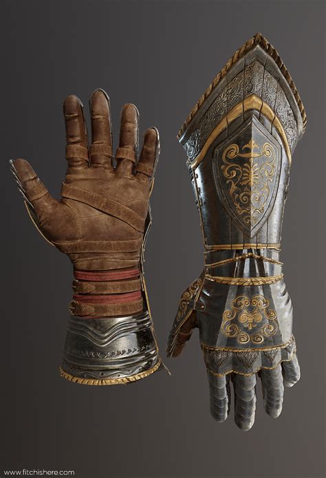 FitchIsHere - Eric J Fitch's 3D Art Portfolio - Gauntlets