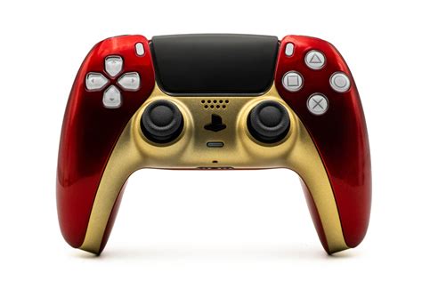 PS5 Controller | DualSense Wireless Custom| IronMan www.yourcolor.de