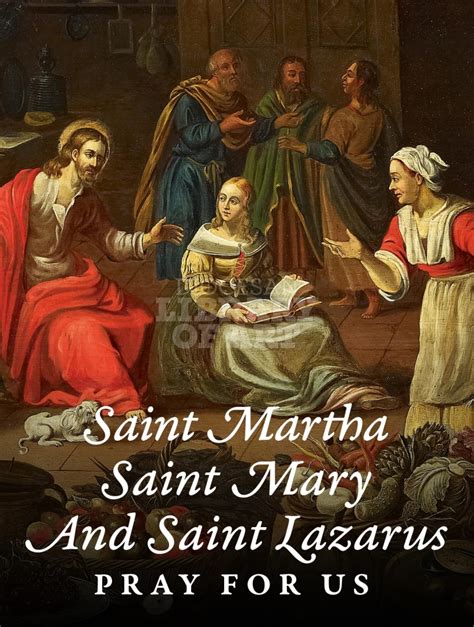 Diocesan Library of Art - Saint Martha, Mary, and Lazarus : Full Page