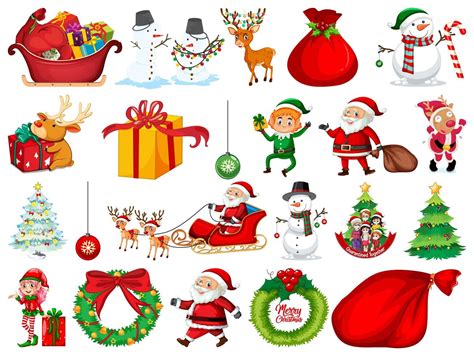 Christmas Cartoon Vector Art, Icons, and Graphics for Free Download