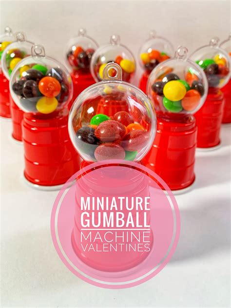 DIY Gumball Machine (Perfect for Valentines Parties)! - Thrifty NW Mom