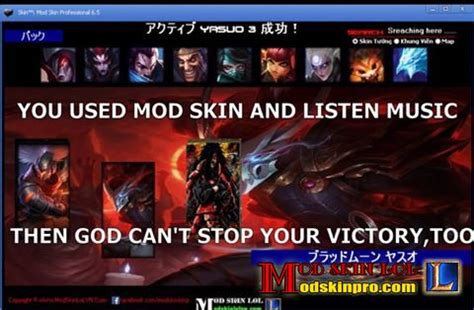 Download Mod Skin LOL Pro 2018 | League Skin