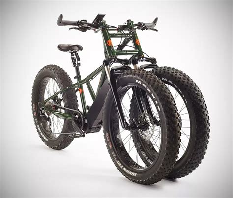 Rungu Electric Juggernaut 3-Wheeled Fat Bike Goes Anywhere, Here's a ...