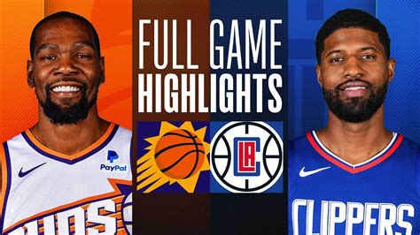 SUNS at CLIPPERS | FULL GAME HIGHLIGHTS | January 8, 2024 - YouTube