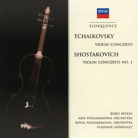 Tchaikovsky: Violin Concerto; Shostakovich: Violin Concerto No. 1 ...