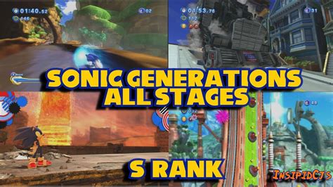 Sonic Generations: All Stages (Classic & Modern) - S-Rank - YouTube