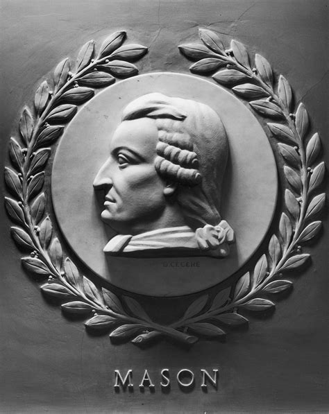 George Mason, Relief Portrait | Architect of the Capitol