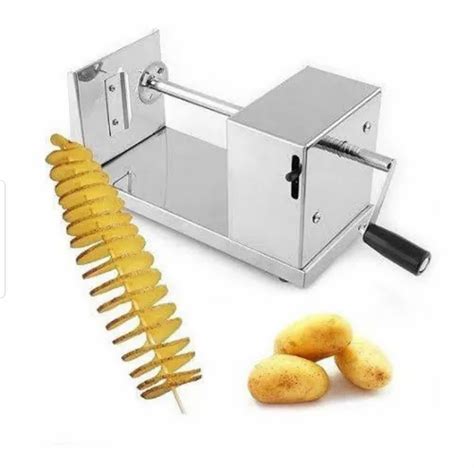 MAYAVAR Stainless Steel Potato Twister Machine, For Commercial at Rs ...